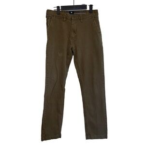 Men's DC Shoes Green Straight Cut Pants - Size 30